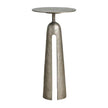 Universal Modern Sable & Desert Metal Martini Table - Graphite
