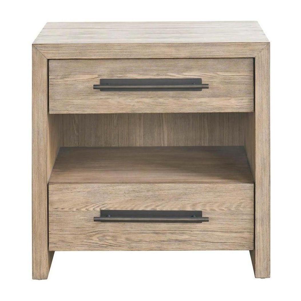 Universal Furniture Dwell Boulder Two Drawer Nightstand