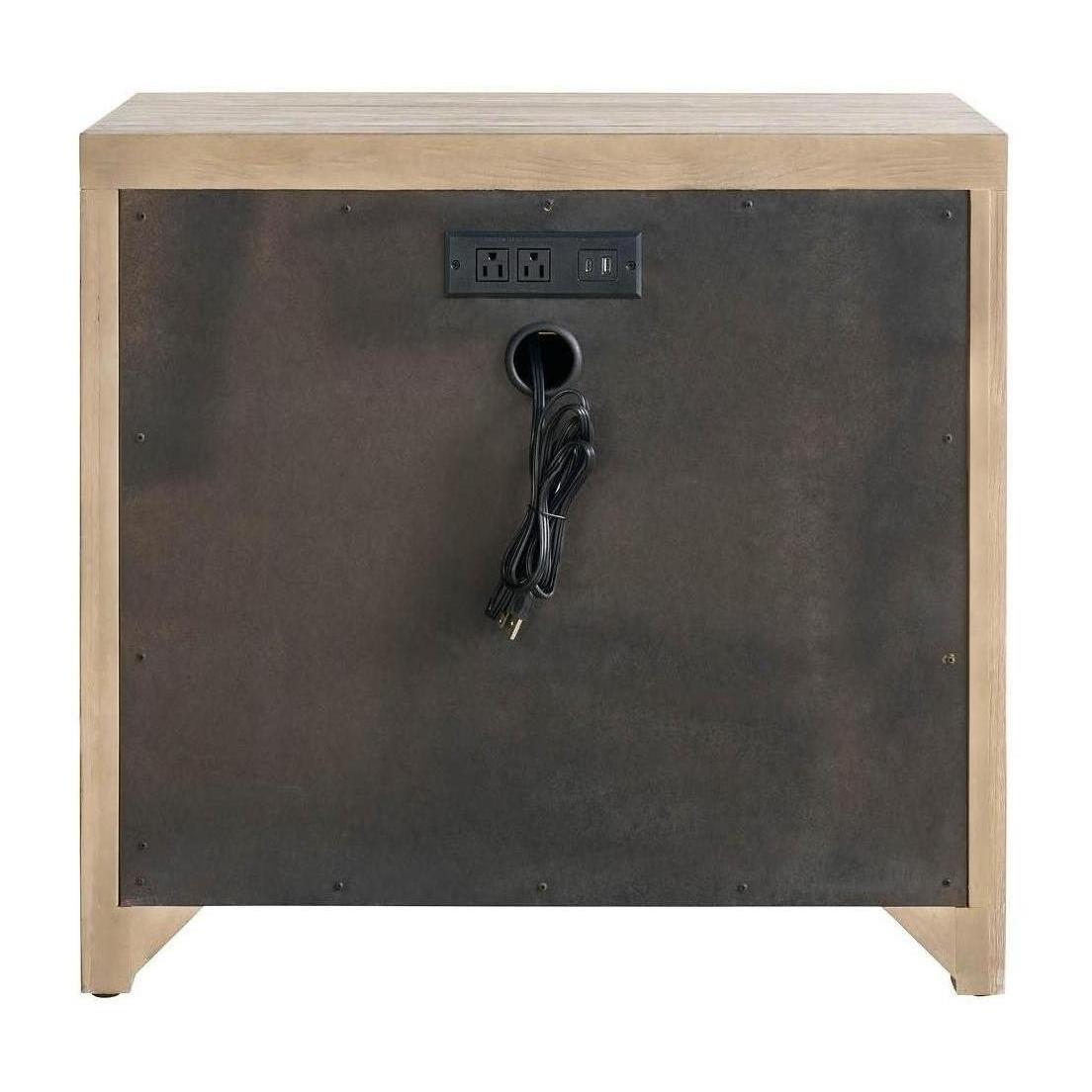 Universal Furniture Dwell Boulder Three Drawer Nightstand