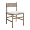 Universal Furniture Dwell Boulder Wood Back Side Chair
