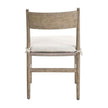 Universal Furniture Dwell Boulder Wood Back Side Chair