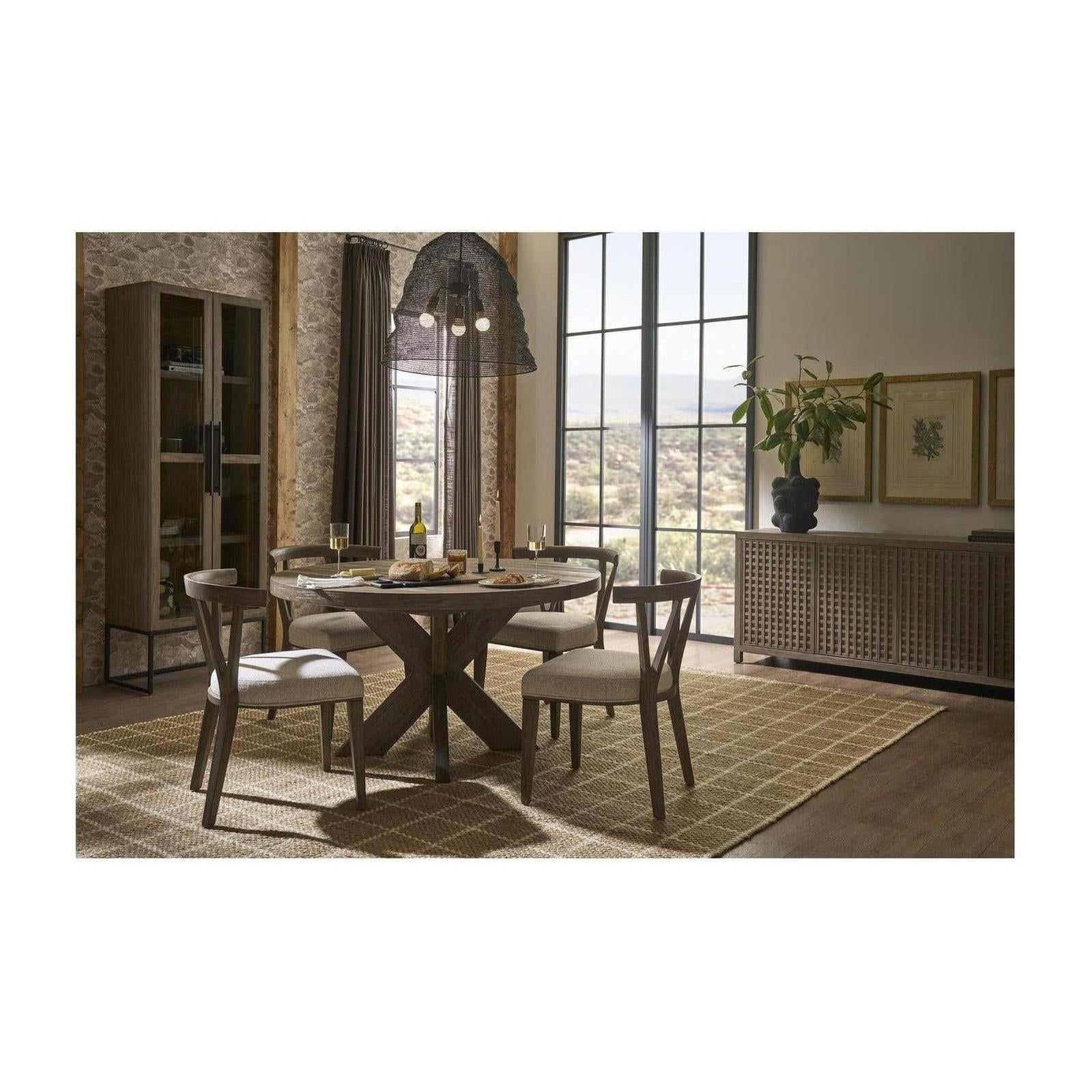 Universal Furniture Dwell Boulder Round Dining Table