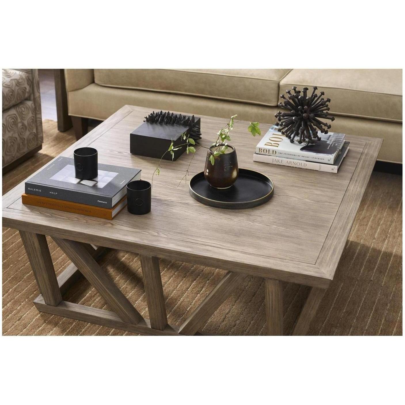Universal Furniture Dwell Boulder Square Cocktail Table