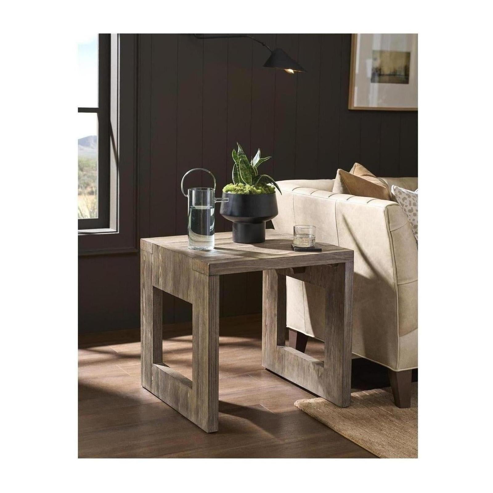 Universal Furniture Dwell Boulder Round Side Table