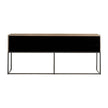 Universal Furniture Dwell Boulder Metal Base Console