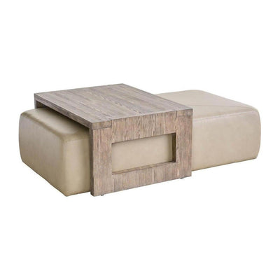 Universal Furniture Dwell Boulder Nesting Cocktail Ottoman