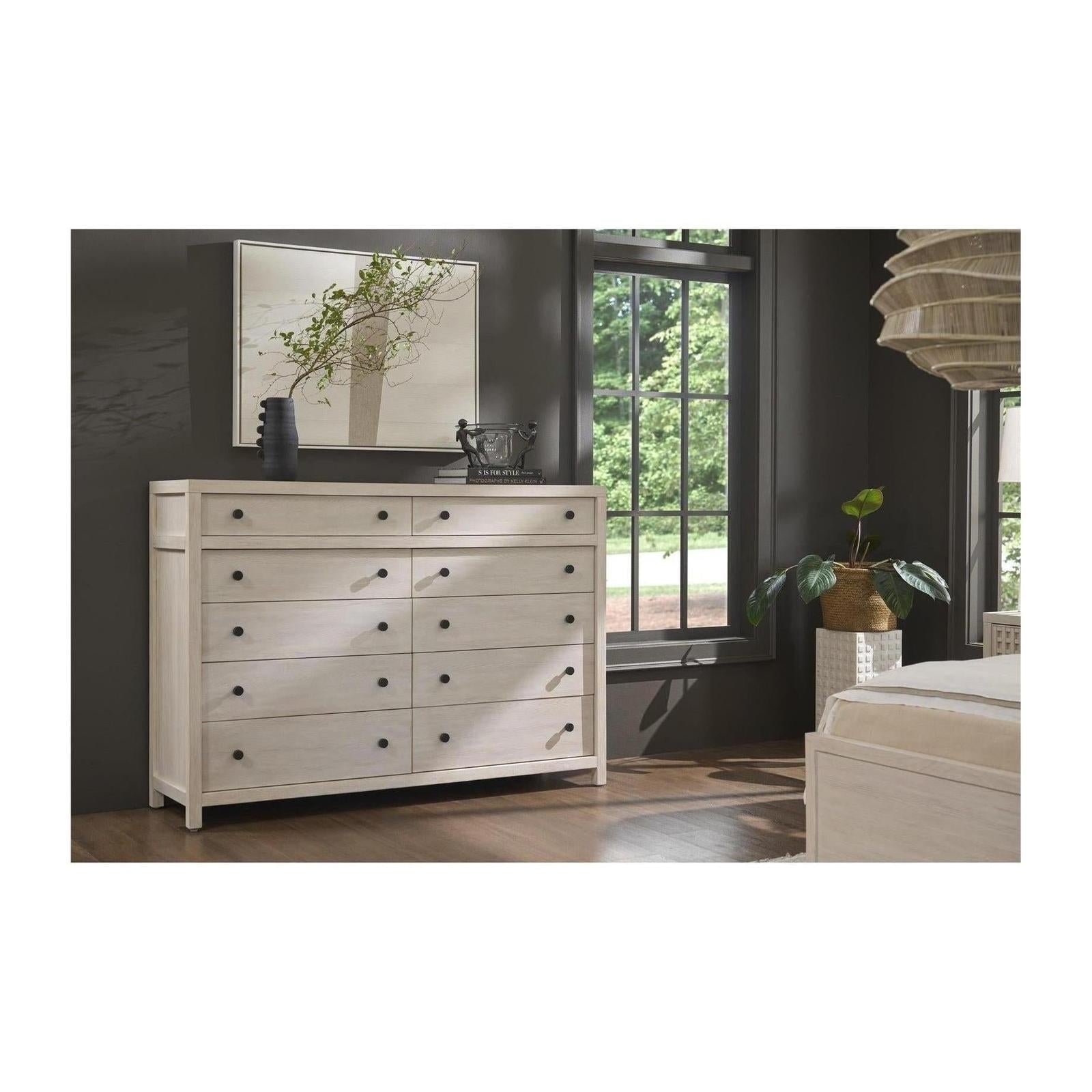 Universal Furniture Dwell River Rock Ten Drawer Dresser