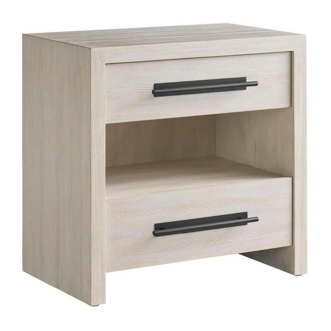 Universal Furniture Dwell River Rock Two Drawer Nightstand