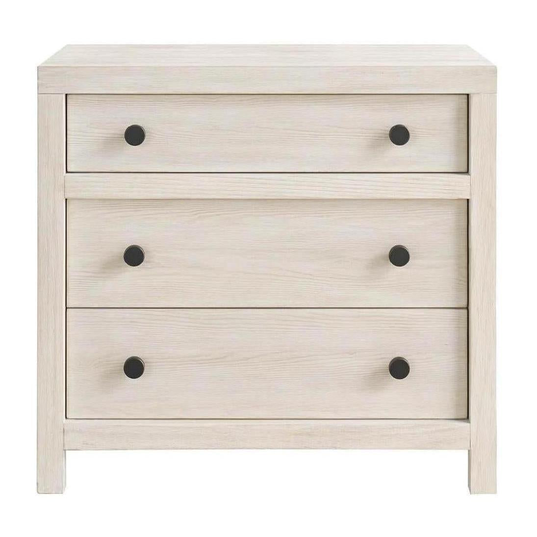 Universal Furniture Dwell River Rock Three Drawer Nightstand