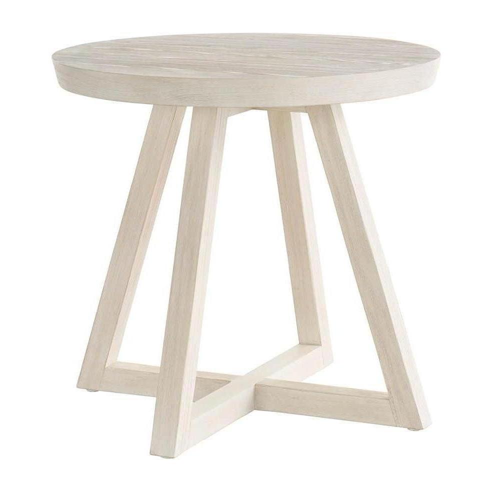 Universal Furniture Dwell River Rock Round Side Table
