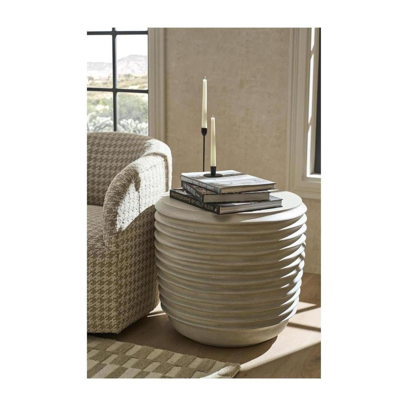 Universal Furniture Dwell Linen Side Table