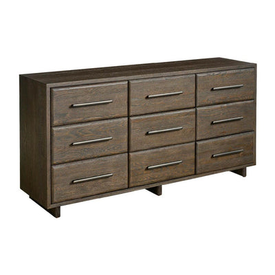 Universal Modern Sable & Desert Sable Nine Drawer Dresser