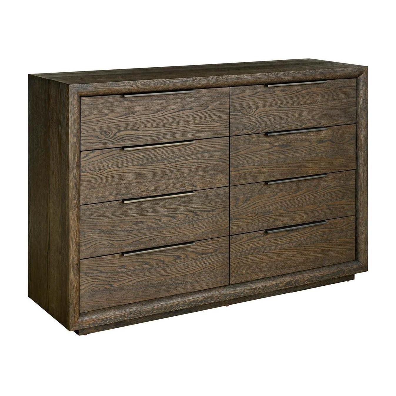 Universal Modern Sable & Desert Sable Eight Drawer Dresser