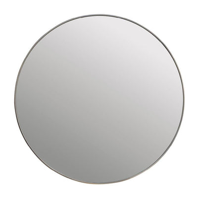 Universal Modern Sable & Desert Round Accent Mirror