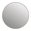 Universal Modern Sable & Desert Round Accent Mirror