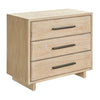Universal Modern Sable & Desert Three Drawer Nightstand