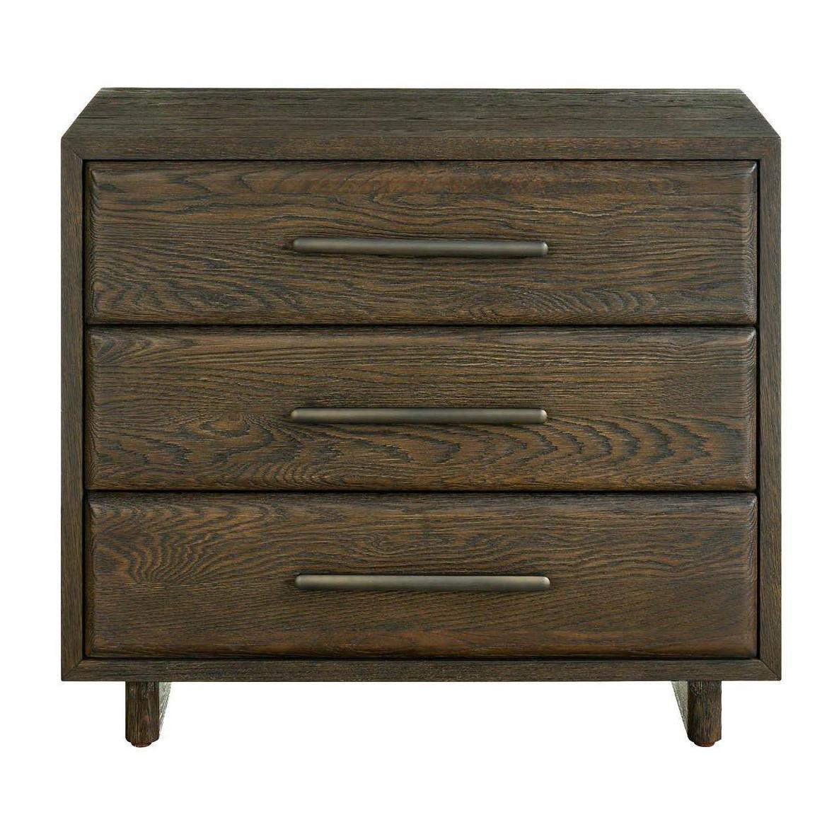 Universal Modern Sable & Desert Sable Three Drawer Nightstand