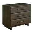 Universal Modern Sable & Desert Sable Three Drawer Nightstand