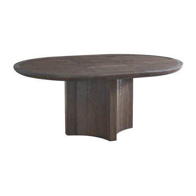 Universal Modern Sable & Desert Sable Round Dining Table