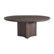 Universal Modern Sable & Desert Sable Round Dining Table