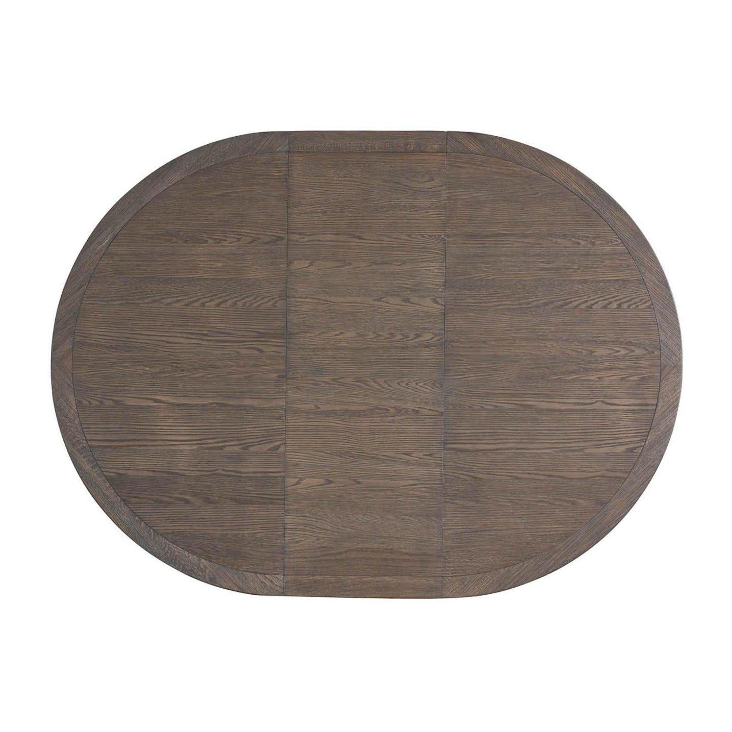 Universal Modern Sable & Desert Sable Round Dining Table
