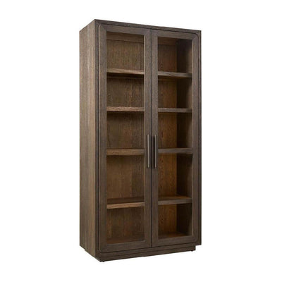 Universal Modern Sable & Desert Sable Display Cabinet
