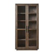 Universal Modern Sable & Desert Sable Display Cabinet