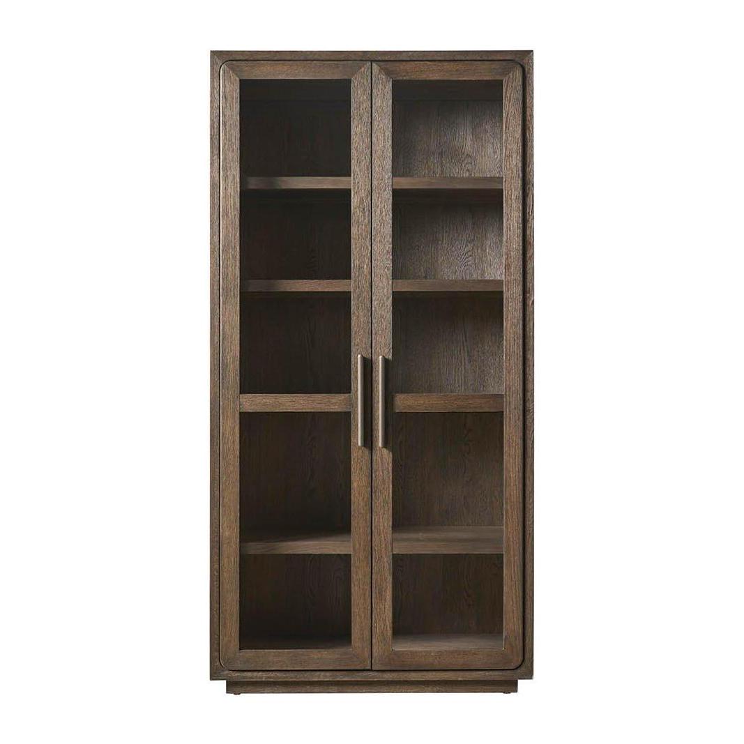 Universal Modern Sable & Desert Sable Display Cabinet