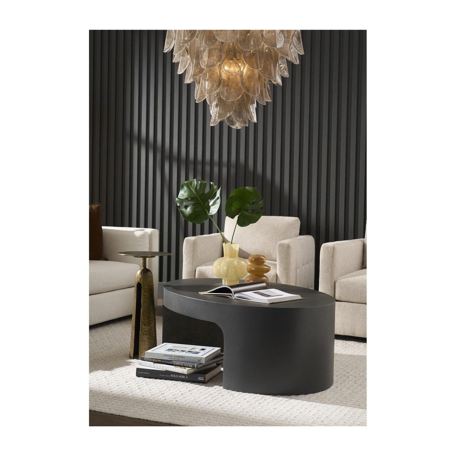 Universal Modern Sable & Desert Concrete Cocktail Table