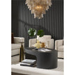 Universal Modern Sable & Desert Metal Martini Table - Gold