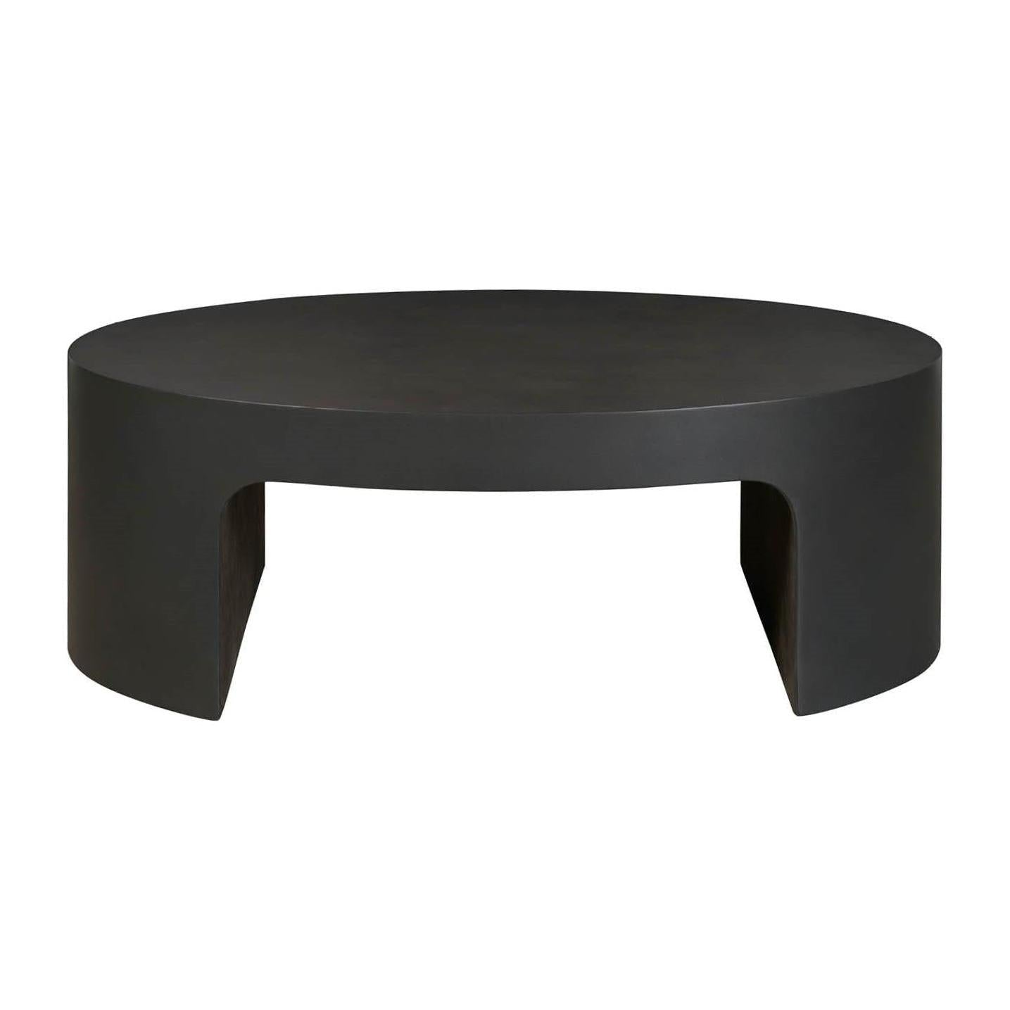 Universal Modern Sable & Desert Concrete Cocktail Table