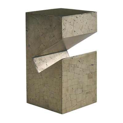 Universal Modern Sable & Desert Pyrite Side Table