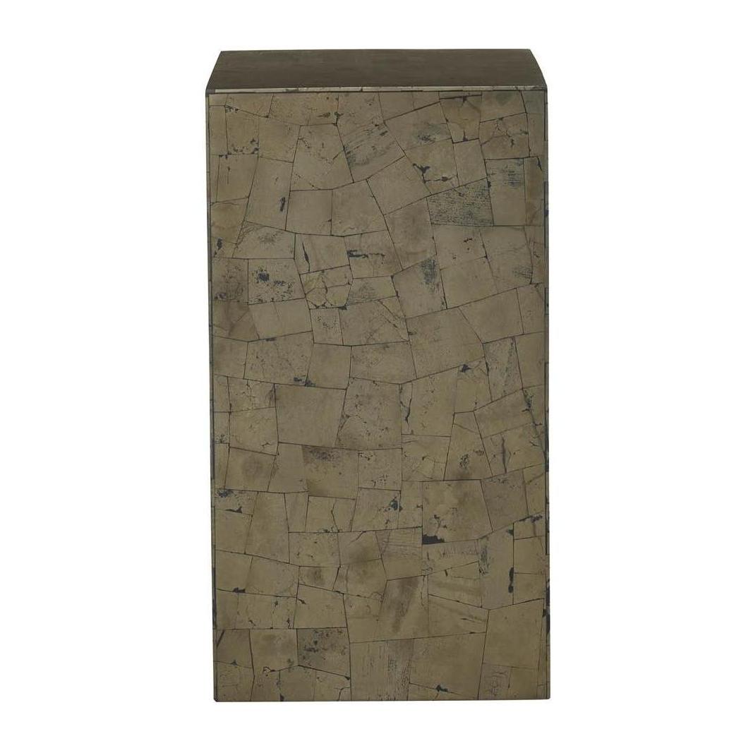 Universal Modern Sable & Desert Pyrite Side Table