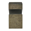 Universal Modern Sable & Desert Pyrite Side Table