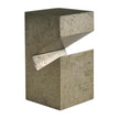 Universal Modern Sable & Desert Pyrite Side Table
