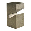 Universal Modern Sable & Desert Pyrite Side Table