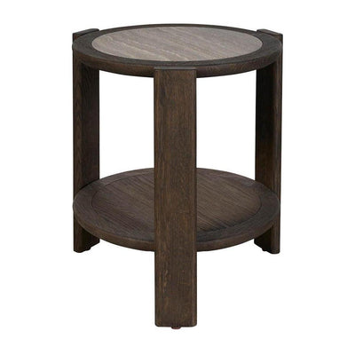 Universal Modern Sable & Desert Sable Side Table