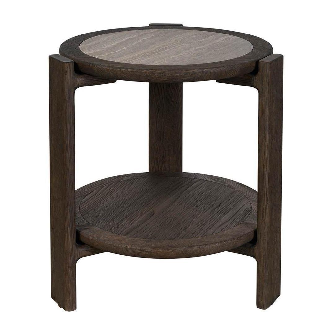 Universal Modern Sable & Desert Sable Side Table