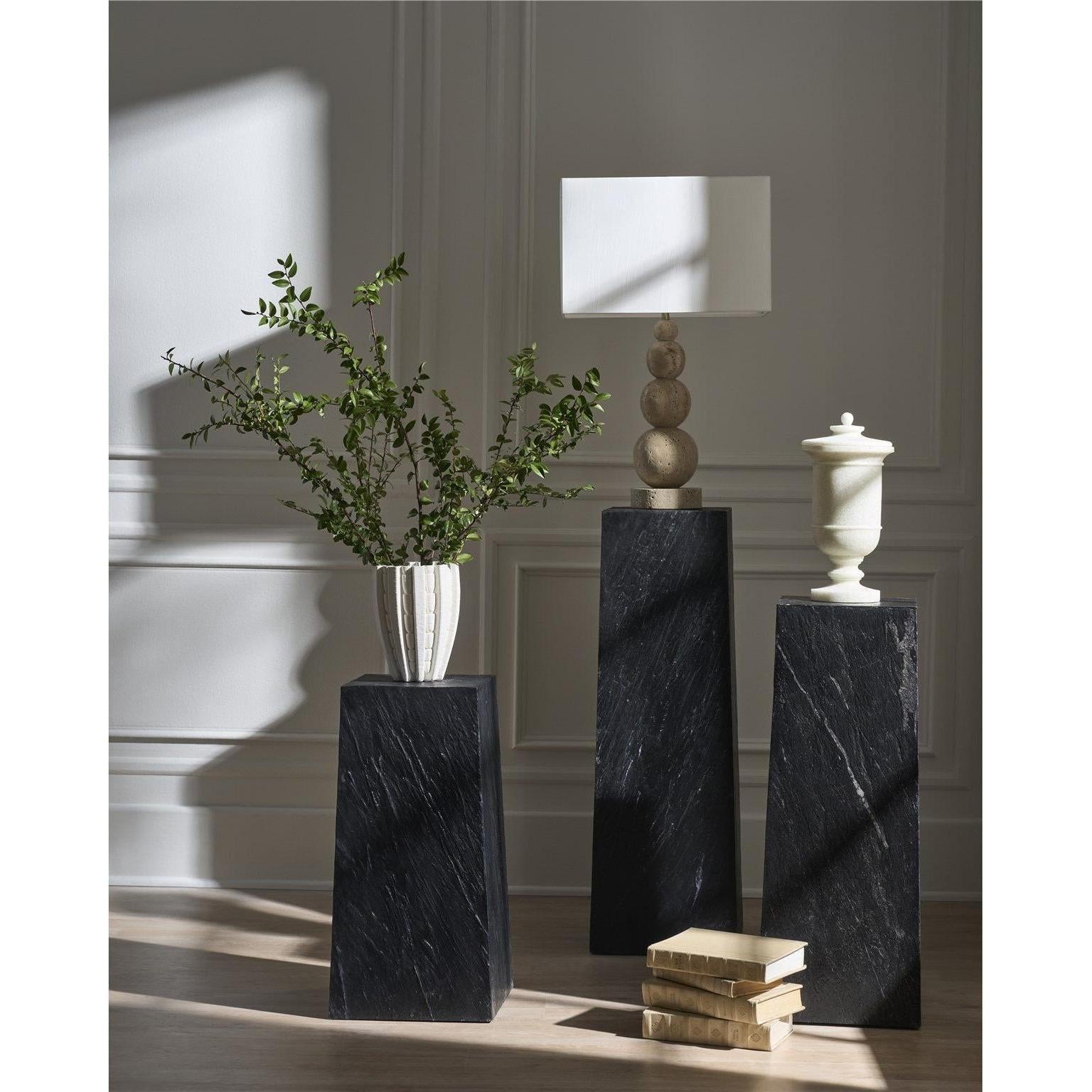 Universal Modern Sable & Desert Slate Pedestal