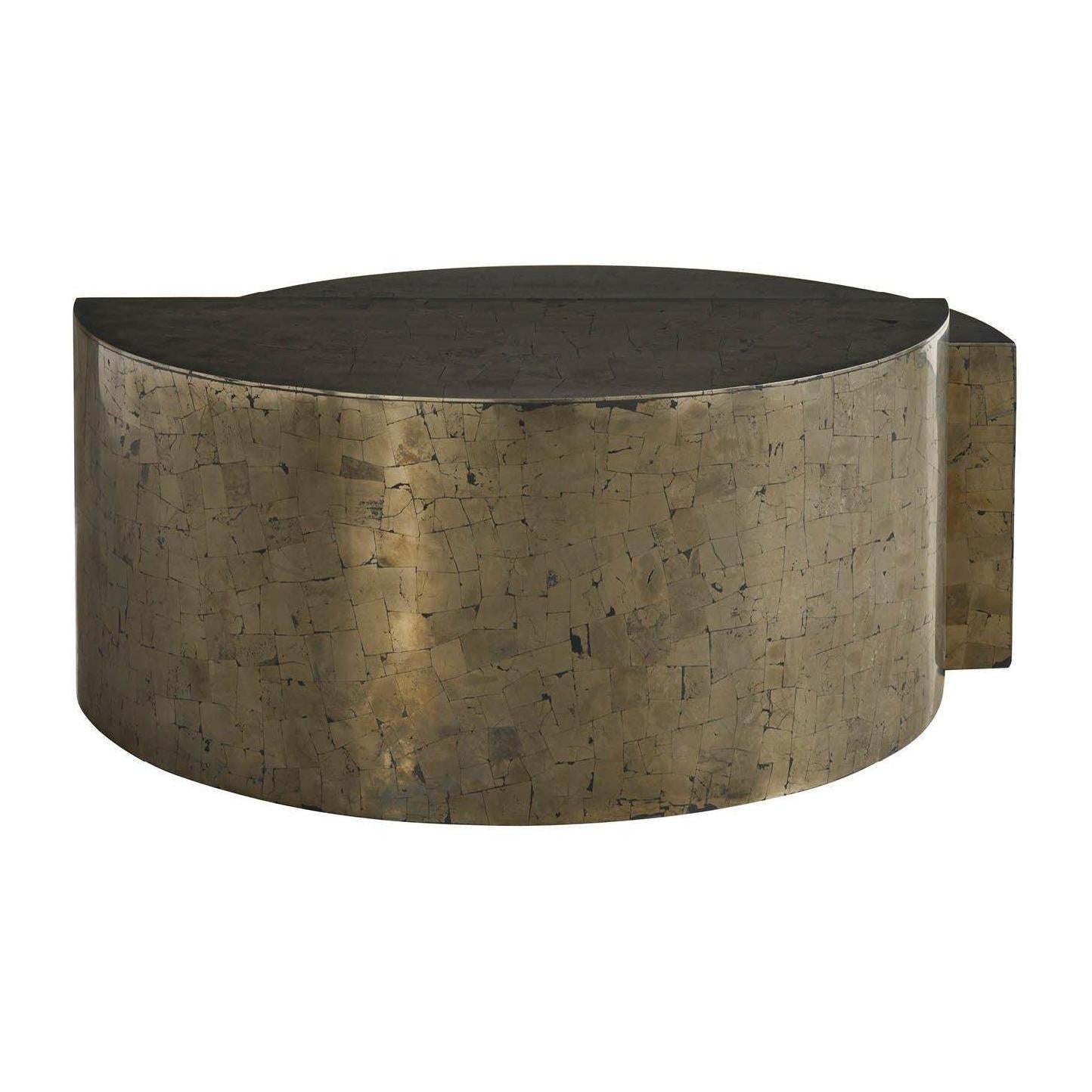 Universal Modern Sable & Desert Cosmo Cocktail Table