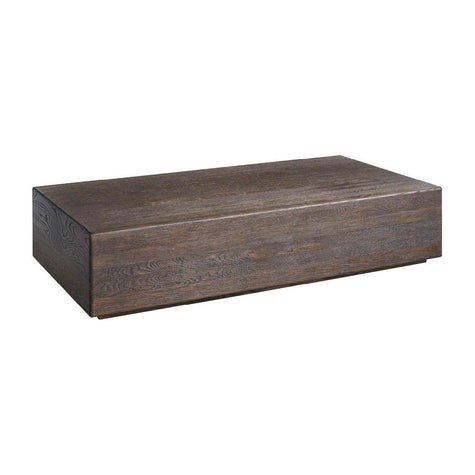 Universal Modern Sable & Desert Sable Rectangle Cocktail Table