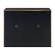 Universal Modern Sable & Desert Origami Hall Chest