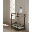 Universal Modern Sable & Desert Aged Gold Bar Cart