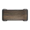 Universal Modern Sable & Desert Smoked Bronze Bar Cart