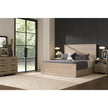Universal Modern Sable & Desert Panel Bed