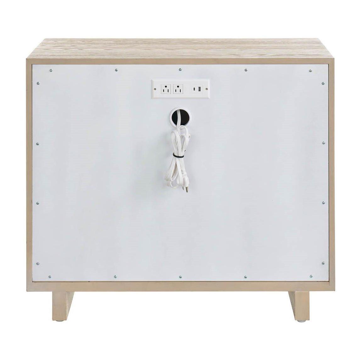 Universal Modern Sable & Desert Three Drawer Nightstand