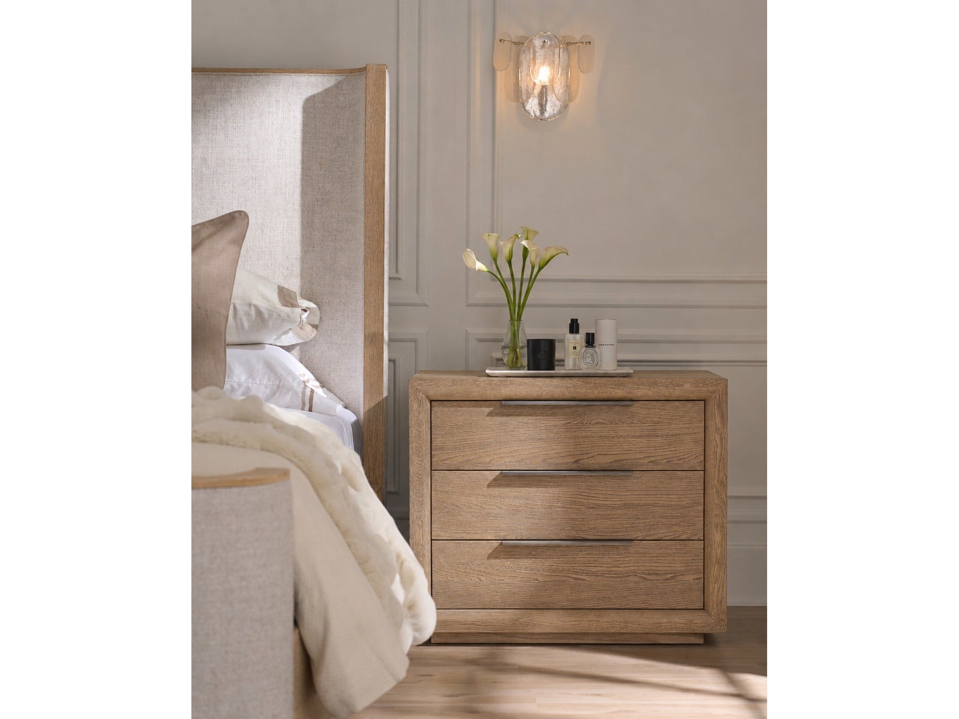 Universal Furniture Modern Desert Plinth Nightstand