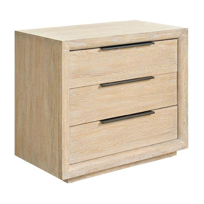 Universal Modern Sable & Desert Plinth Nightstand