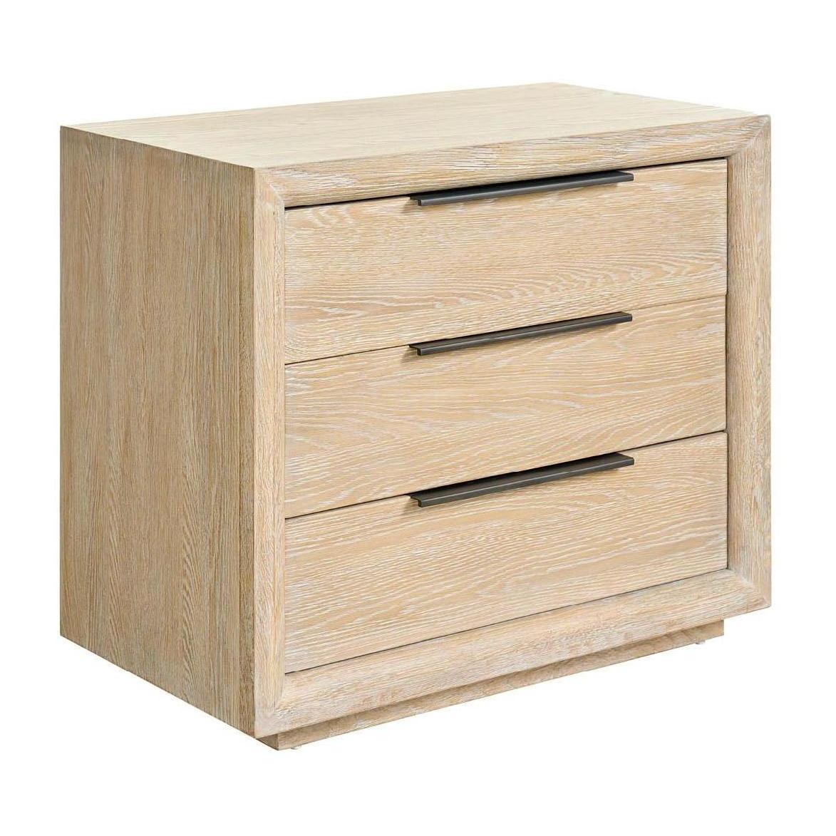 Universal Modern Sable & Desert Plinth Nightstand