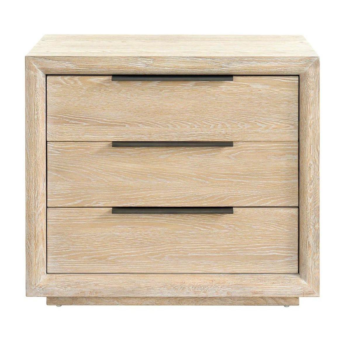 Universal Modern Sable & Desert Plinth Nightstand